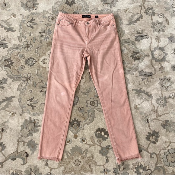 Lucky Brand Denim - Lucky Brand Lolita Frayed Skinny Jeans